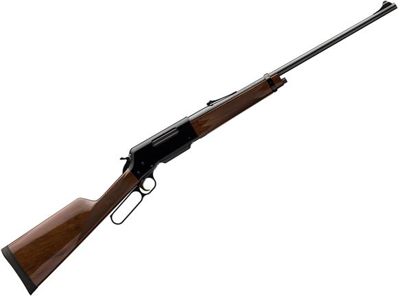 Picture of Browning BLR Lightweight '81 Lever Action Rifle - 6.5 Creedmoor, 20", Sporter Contour, Gloss Blued, Gloss Black Walnut Stock w/Straight Grip & Forearm, 4rds, Fully Adjustable Rear Sights