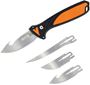 Picture of Havalon Knives, Talon Hunt Knife - Quick Change Handle, x2 3.5" Gut Hook Combo Blades, 5&#29; Fillet Blade, 3.5&#29; Semi-Serrated Blade, Rugged Nylon Roll-Pack, DOES NOT FIT PIRANTA OR BARACUTA BLADES