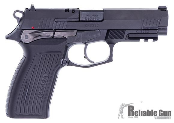 Picture of Used Bersa TPR 9 Semi-Auto Pistol - 9mm, 4.5", Ambi Safety, 3 Mags, Original Box, Very Good Condition