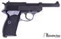 Picture of Used Walther P1 Semi-Auto Pistol - 9mm, 5", Black Plastic Grips, One Mag, Very Good Condition