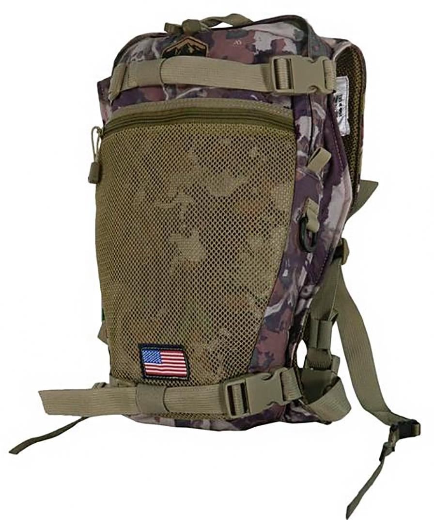Alaska Guide Creations Hydration Packs Stalker Backpack Add On, Cipher Camo, Fits Up To 3L