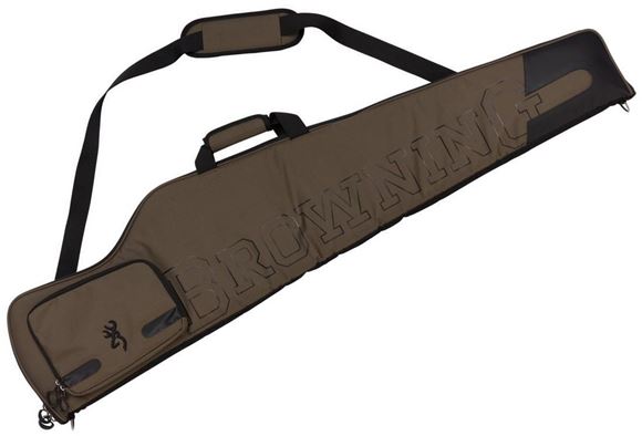 Picture of Browning Rifle Case - Range Pro, Olive, 48", Heavy Duty Rip-Stop Fabric Shell, Brushed Tricot Lining