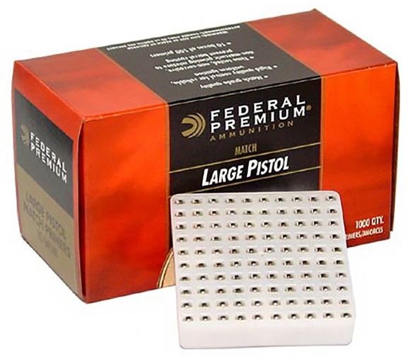 Picture of Federal Premium Components, Centerfire Primers - Large Pistol Match Primers, 1000 Qty.