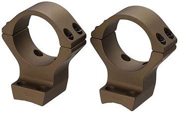 Picture of Talley Tactical Products, One Piece Mount - Rings, 1", For Browning X-Bolt Hell's Canyon, Burnt Bronze Cerakote, Med