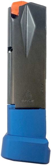 Picture of Walther Pistol Magazines - PPQ M2, 9mm Luger, 10rds, Blue Aluminum Bases (Designed for Extended Magwell)