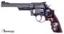 Picture of Pre Owned Unfired Smith & Wesson (S&W) Model 27-5 (1990 Year)''OUTNUMBERED'' DA/SA Revolver Model 100999 - 357 Mag, 6-1/2", Blued, Wood Grip, Counter Bored Cylinder, Adj Rear Partridge Front Sight, 90 of 500 (Only 266 Completed)  Hunting Scene Laser Engr