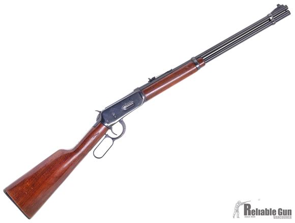 Picture of Used Winchester 94 Lever Action Rifle, 30-30 Win, 20'' Barrel w/Sights, Wood Stock, 1973 Production, Some Pitting On Receiver, Good Condition