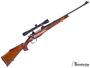 Picture of Used Parker Hale Safari Bolt-Action 308 Win, 22" Barrel, With Bushnell Scopechief 4x On Weaver Tip Off Rings, Detatchable Mag, Crack in Stock at Tang, Fair Condition