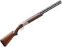 Picture of Browning Citori 725 Feather Over/Under Shotgun - 20Ga, 3", 26", Vented Rib, Polished Blued, Silver Nitride Engraved Low-Profile Steel Receiver, Grade II/III Walnut Stock, Ivory Bead Front & Mid-Bead Sights, Invector-DS Flush (F,M,IC)