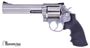Picture of Used Smith & Wesson 686-3 Stainless Classic Hunter, 357 Magnum Revolver, 6'' Barrel, 6 Shot Unfluted Cylinder, Adjustable Rear Sight, Black Rubber Grip, Only 5000 Made, Very Good Condition