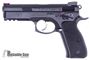 Picture of Used CZ 75 SP-01 Shadow DA/SA Semi-Auto Pistol - 9mm, Black Polycoat, Rubber Grips, Fiber Optic Front & Fixed Rear Sights, 3 Magazines, Original Box, Excellent Condition