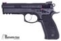 Picture of Used CZ 75 SP-01 Shadow Semi Auto Pistol, 9mm Luger, 3 Mags, Original Case, Very Good Condition
