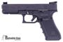 Picture of Used Glock 17 Gen4 Semi-Auto Pistol - 9mm, 4.49", Black, Fiber Optic Front Sight & Adjustable Rear, 4 Mags, Original Case, Holster Kit, Excellent Condition