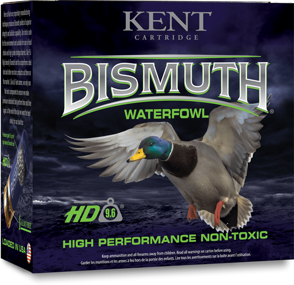 Picture of Kent Bismuth Waterfowl HD Non-Toxic Shotgun Ammo - 20Ga, 3", 1oz, #3, High Density 9.6, 25rds Box, 1400fps