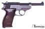 Picture of Used Walther P38 Semi-Auto 9mm, 1944 Mfg., Waffenampts Intact, One Mag, Good Condition