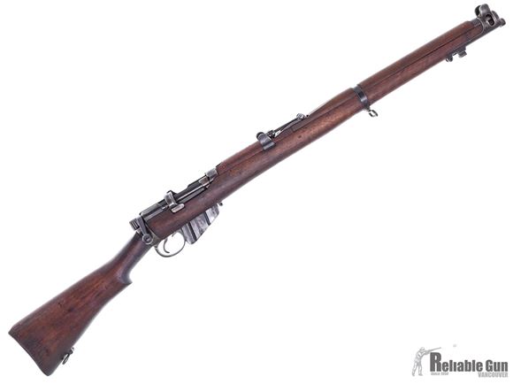 Picture of Used Lee Enfield No 1 Mk III* Bolt-Action 303 British, Full Military Wood, 1942 Dated, Non-Matching, Good Condition