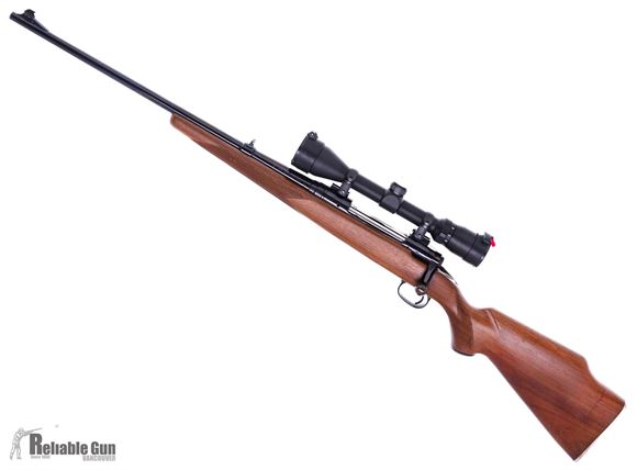 Picture of Used Savage 110L Bolt Action Rifle, 30-06 Sprg, 22'' Barrel, Left Hand Action, Wood Stock, Bushnell Trophy 3-9x40, Very Good Condition