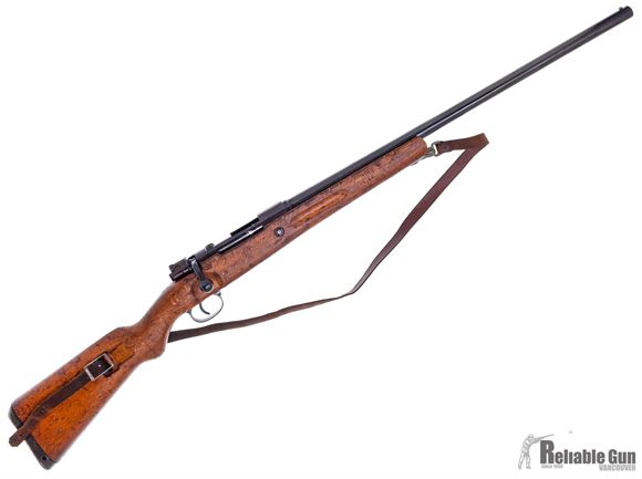 Picture of Used Mauser Bolt Action Shotgun, 12-Gauge, 24'' Barrel Bead Sight, Sporter Wood Stock, Leather Sling, Good Condition
