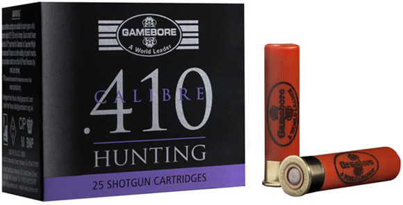 Picture of Kent Cartridge Gamebore Shotgun Ammunition - 410, 2-1/2", 11 Grams, #6, Plastic, 500rds Case