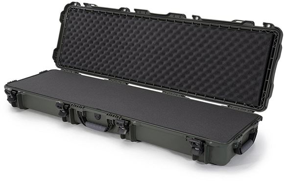 Picture of Nanuk Professional Protective Cases - 995 Double Rifle Case, Foam, Waterproof & Impact Resistant, 52" x 14.5" x 6", Olive