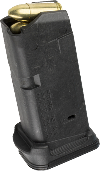 Picture of Magpul PMAG Magazines - PMAG 12 GL9, Glock G26, 9x19mm Parabellum, 10/12rds, Black
