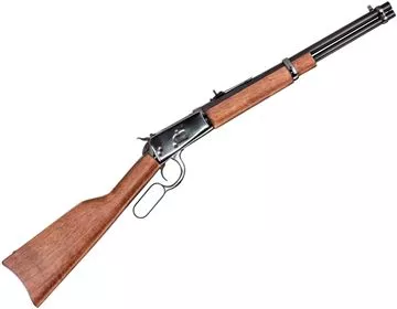 Picture of Rossi M92 Carbine Lever Action Rifle - 38/357, 16", Round Barrel, Blue, Wood Stock, 8rds