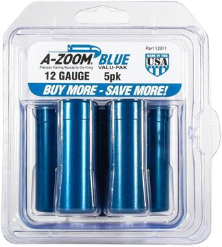 Picture of A-Zoom Precision Metal Snap Caps, Shotgun - 12Ga, 5/Pack, Blue