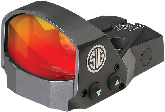 Picture of Sig Sauer Romeo1 Reflex Sight - 1x30mm, 6-MOA Dot, Red, 1-MOA Adjustment, Black, No Mount