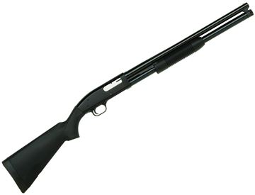 Picture of Mossberg Maverick 88 Security Pump Action Shotgun - 12Ga, 3", 20", Blued, Black Synthetic Stock, 7+1 rds, Front Bead Sight, Fixed Cylinder