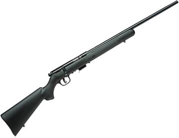 Picture of Savage Arms Magnum Series, 93 F Rimfire Bolt Action Rifle - 22 Win Mag, 21", Satin Blued, Carbon Steel, Matte Black Synthetic Stock, 5rds, AccuTrigger