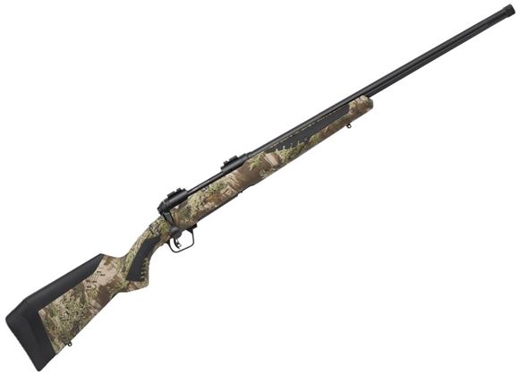 Picture of Savage Arms 110 Predator Bolt Action Rifle, 22-250 Rem, 24", Heavy Threaded Barrel, Max-1 Camo, Accustock With Accufit, Accutrigger