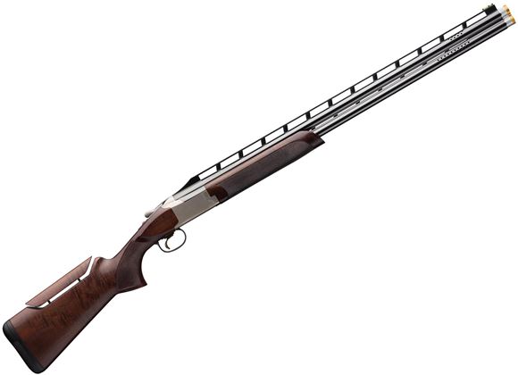 Picture of Browning Citori 725 High Rib Sporting Adjustable Over/Under Shotgun - 12Ga, 3", 32", Extra High Top Rib, Ported, Polished Blued, Silver Nitride Finish Low-Profile Steel Receiver, Gloss Oil Grade III/IV Black Walnut Stock w/Adjustable Comb, Invector-DS Ex