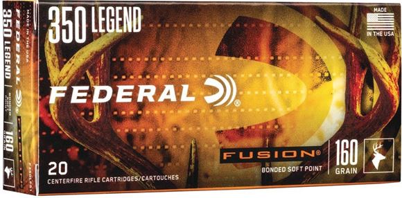 Picture of Federal Fusion Rifle Ammo - 350 Legend, 160Gr, Fusion BSP, 20rds Box