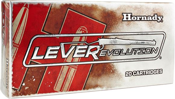 Picture of Hornady LEVERevolution Rifle Ammo - 308 Marlin Express, 160Gr, FTX LEVERevolution, 20rds Box