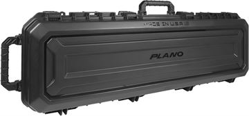 Picture of Plano All Weather Hard Rifle Case - Double Scoped Rifle/Shotgun Case, 53" x 17" x 7", Black