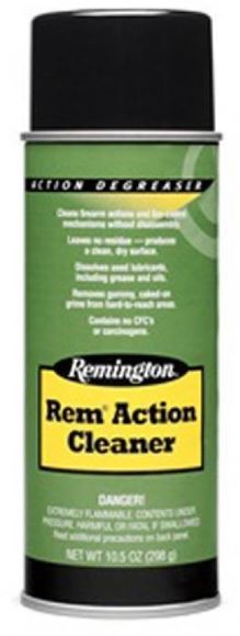 Picture of Remington Gun Care, Cleaners & Solvents - Rem Action Cleaner (Action Degreaser), 298g (10.5oz) Aerosol, Bi-Lingual/Health Canada Approved