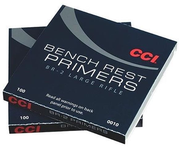 Picture of CCI Primers, Benchrest Rifle Primers - BR-2, Large Rifle Primers, 100ct Pack
