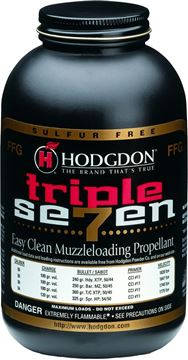 Picture of Hodgdon Triple Seven Gun Powder - FFFG, Muzzleloading, Granular, 1 lb