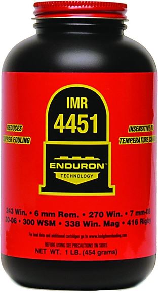 Picture of IMR Smokeless Rifle Powders - IMR 4451, 1 lb
