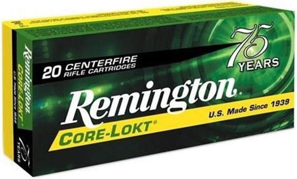 Remington Core-Lokt Centerfire Rifle Ammo - 32 Win Special, 170Gr, Core-Lokt, Soft Point, 20rds Box, 2250fps