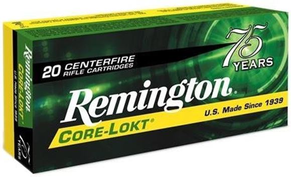 Picture of Remington Centerfire Rifle Ammo - 243 Win, 80Gr, PSP, 20rds Box