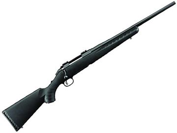 Picture of Ruger American Compact Bolt Action Rifle - 308 Win, 18", Matte Black, Alloy Steel, Black Composite Stock, 4rds