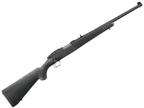 Picture of Ruger 77/44 Rotary Magazine Bolt Action Rifle - 44 Rem Mag, 18.50", Blued, Black Synthetic Stock, 4rds, Bead Front & Adjustable Rear Sights