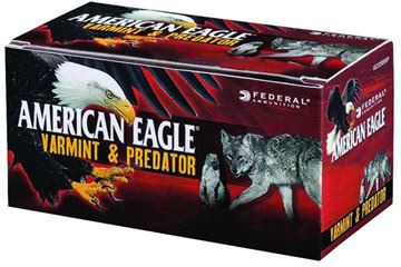 Picture of Federal American Eagle Rimfire Ammo - 17 Hornet, Tipped Varmint, 20 Grains, 3610 fps, 50 Rd Box