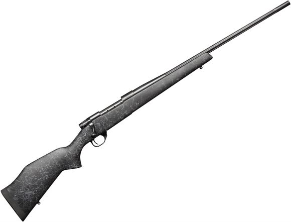Picture of Weatherby Vanguard Wilderness Bolt Action Rifle - 6.5 Creedmoor, 24", Cold Hammer Forged Fluted Barrel, Blued, Monte Carlo Carbon Fiber Composite Stock, 5rds, Two-Stage Trigger