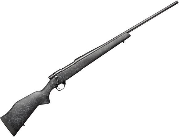 Picture of Weatherby Vanguard Wilderness DBM Bolt Action Rifle - 270 Win, 24", Cold Hammer Forged Fluted Barrel, Blued, Monte Carlo Carbon Fiber Composite Stock, 3rds, Two-Stage Trigger