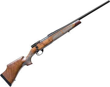 Picture of Weatherby Vanguard Camilla Bolt Action Rifle - 6.5 Creedmoor, 20", Matte Blued, Raised Comb & Lower Stock Angle, 13" LOP, Satin Finish "A" Grade Turkish Walnut Stock With Rosewood Forend Cap, Fleur de Lis Checkering, 4rds