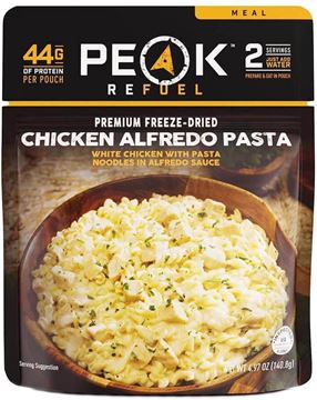 Picture of Peak Refuel Freeze Dried Meals - Chicken Alfredo Pasta