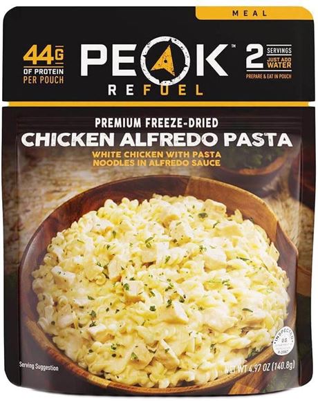 Picture of Peak Refuel Freeze Dried Meals - Chicken Alfredo Pasta