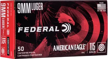 Picture of Federal American Eagle Handgun Ammo